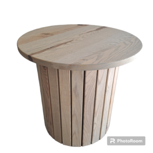 ELLA SHAE FLUTED SIDE TABLE